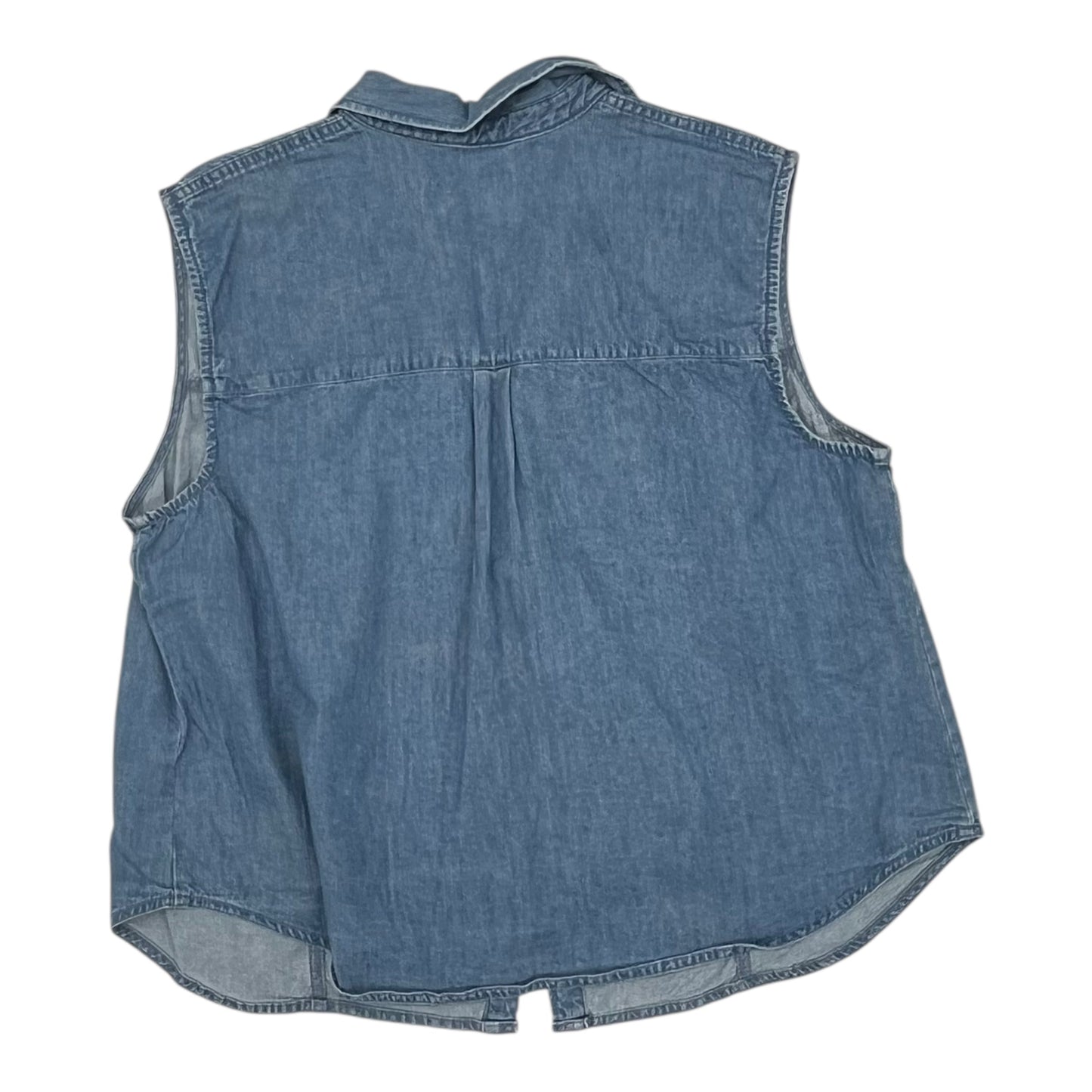 Vest Other By Universal Thread In Blue Denim, Size:Xxl