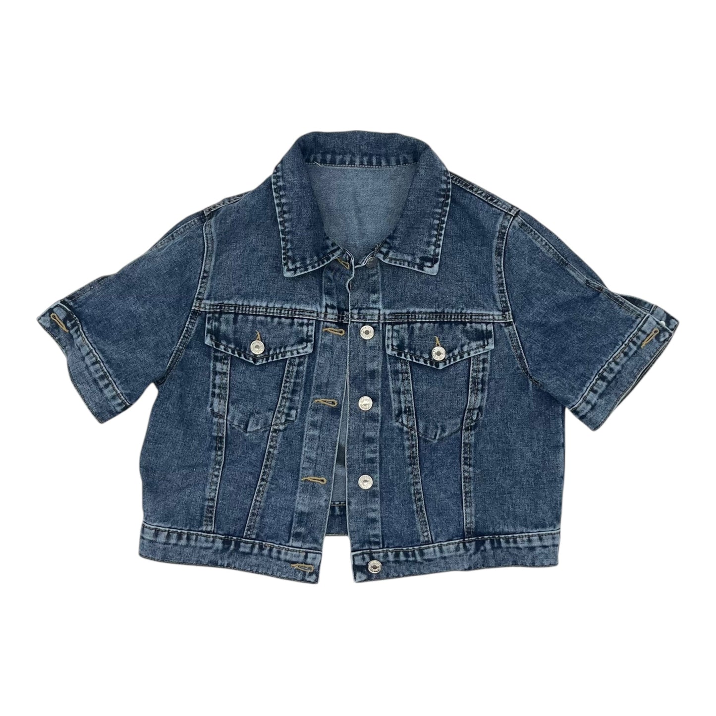 Jacket Denim By Cme In Blue Denim, Size:M