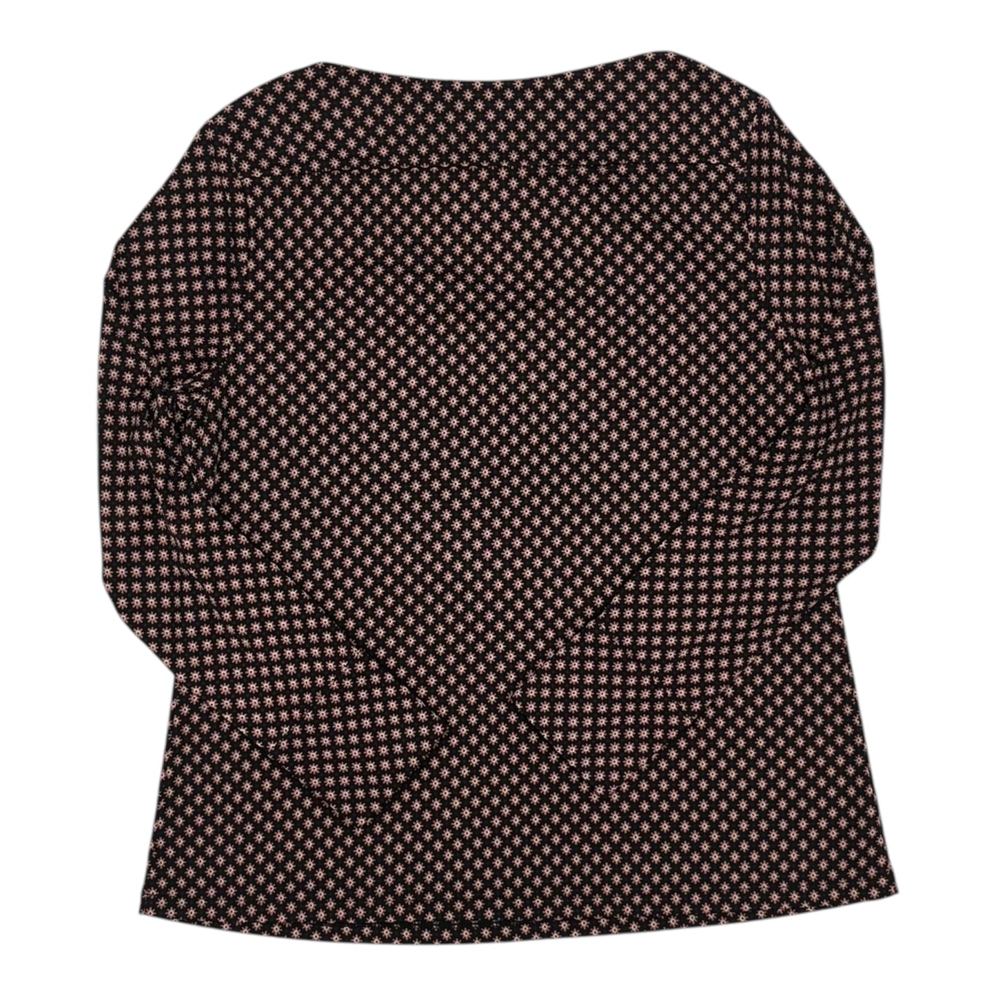 Blouse Ls By Ann Taylor In Black, Size:L