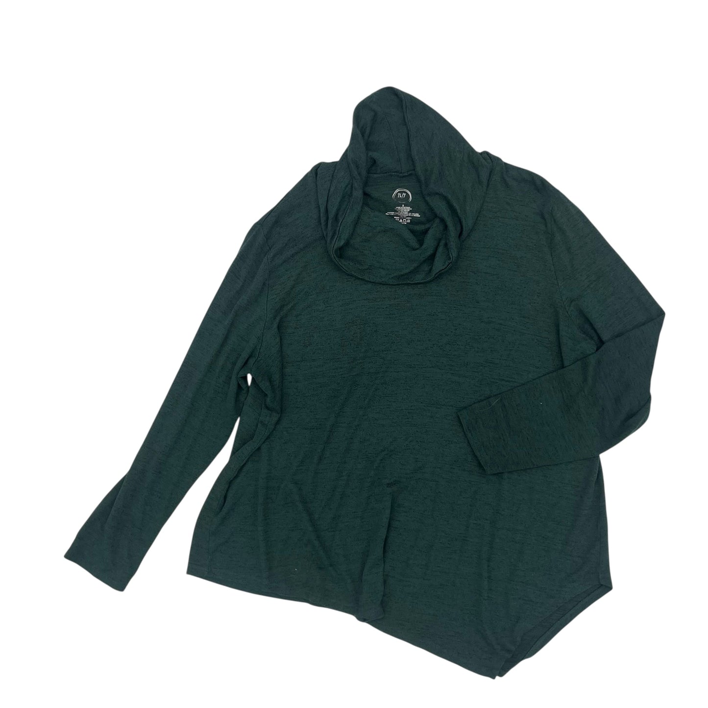Top Ls By Maurices In Green, Size:2X