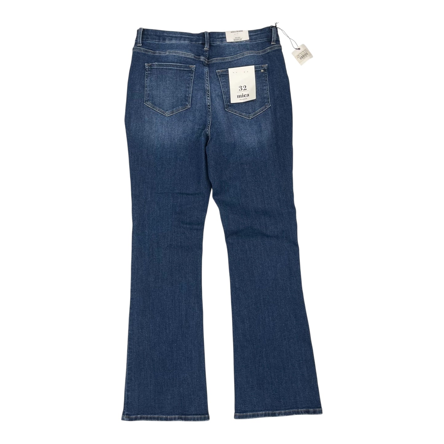 Jeans Boot Cut By Micas In Blue Denim, Size:14
