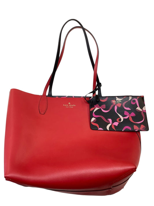 Handbag Designer By Kate Spade In Red, Size:Large