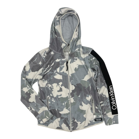 Athletic Fleece By Calvin Klein Performance In Grey & White, Size:S