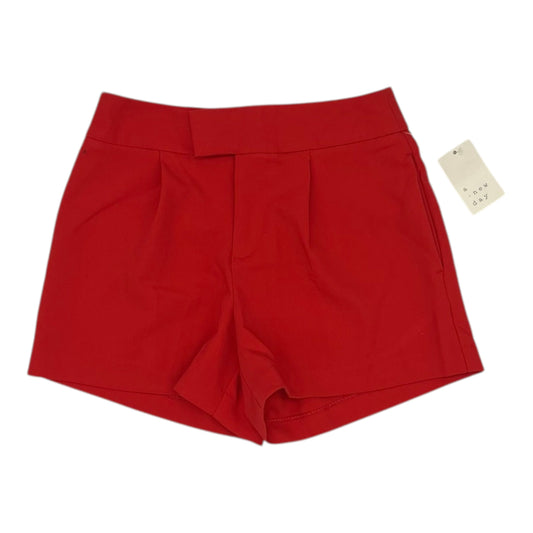 Shorts By A New Day In Red, Size:2