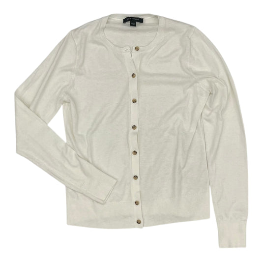Cardigan By Ann Taylor In Cream, Size:S