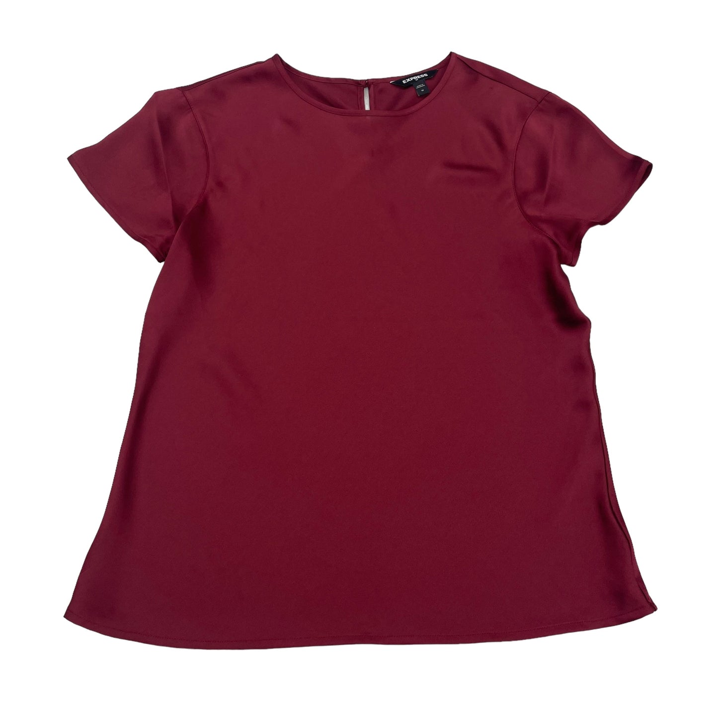 RED BLOUSE SS by EXPRESS Size:M