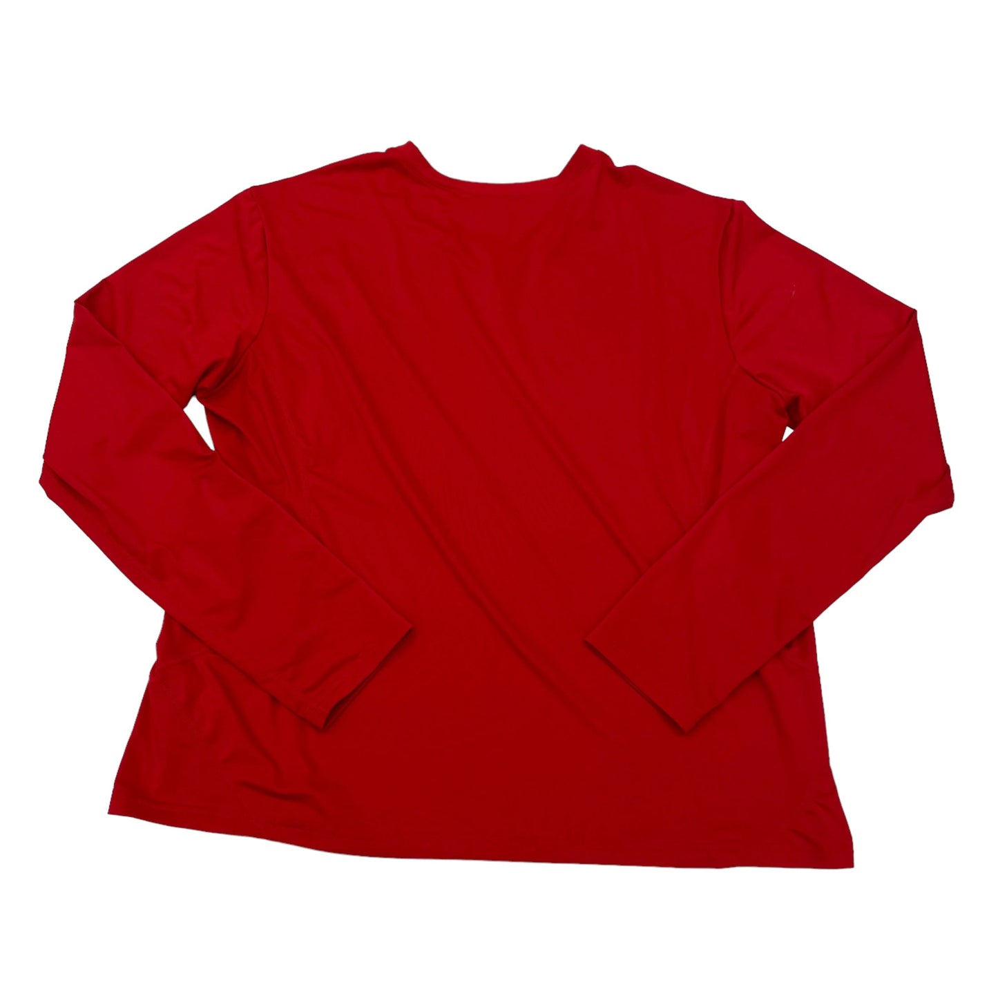 RED ATHLETIC TOP LS CREWNECK by NIKE APPAREL Size:XL