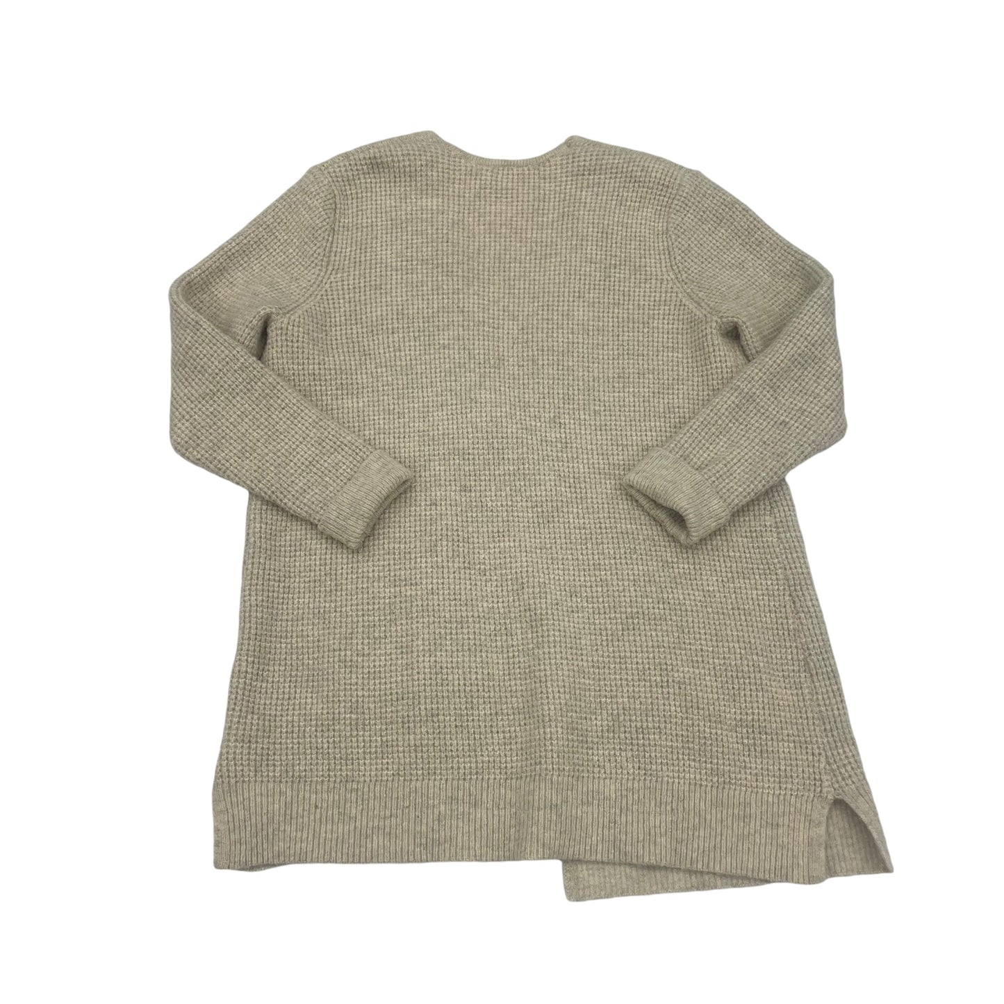 Sweater Cardigan By Time And Tru In Tan, Size:L