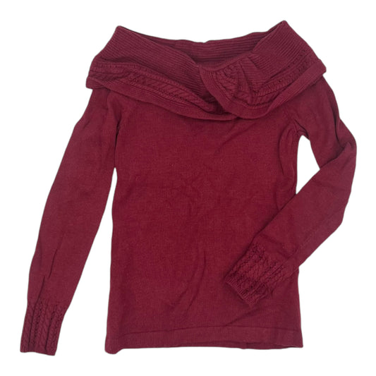 Sweater By White House Black Market In Red, Size:Xs