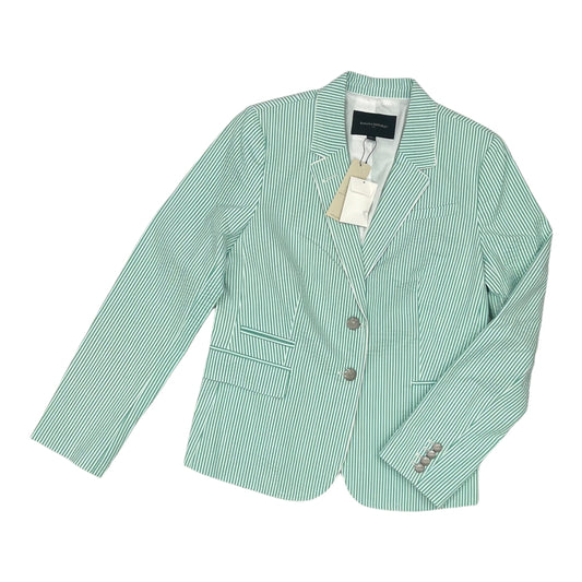 Blazer By Banana Republic In Green & White, Size:M