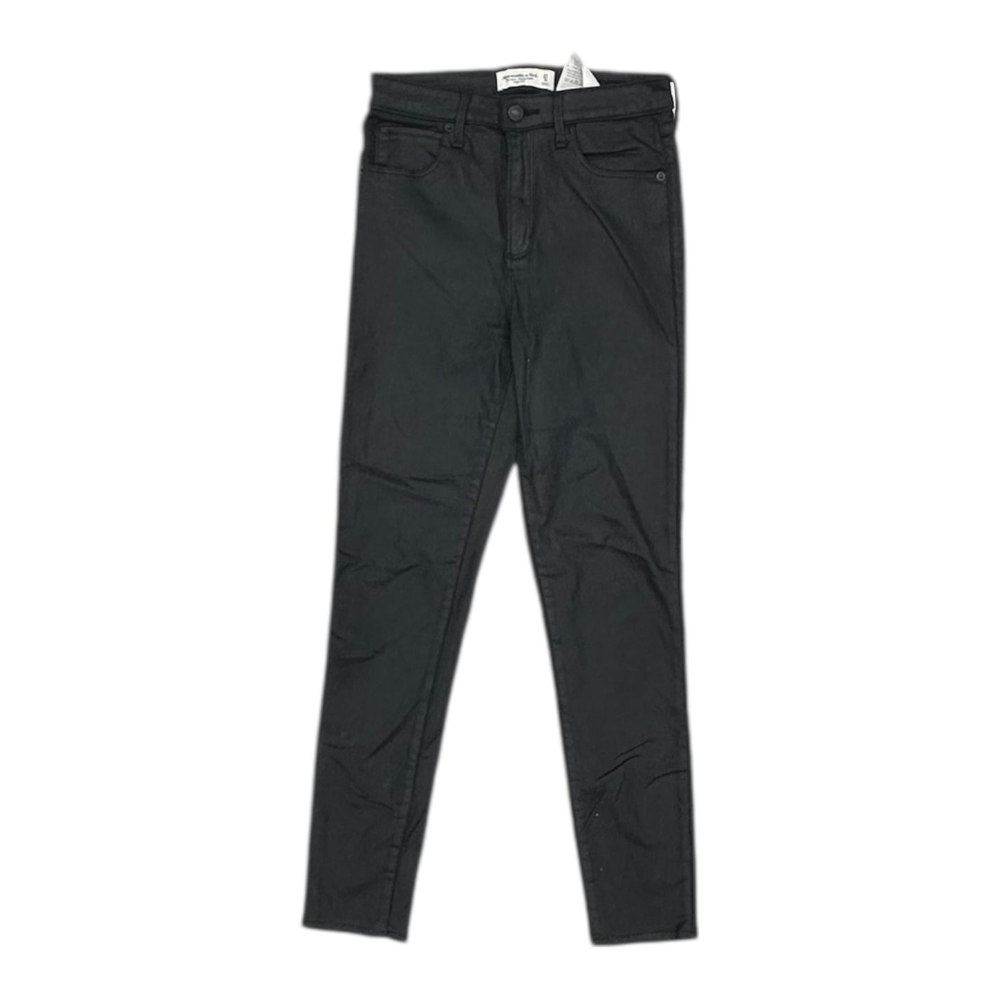Jeans Cropped By 7 For All Mankind In Black Denim, Size:4