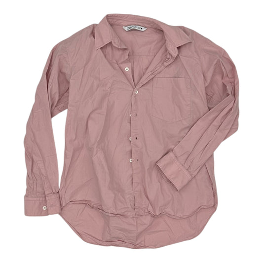 Top Ls By Zara In Pink, Size:S