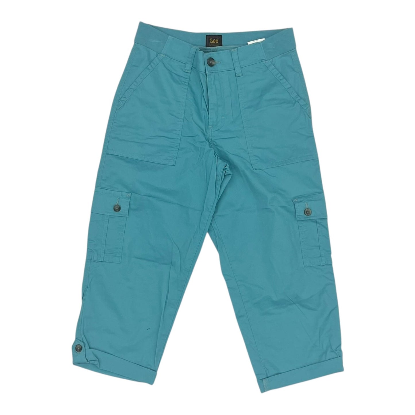 Pants Cropped By Lee In Blue, Size:4