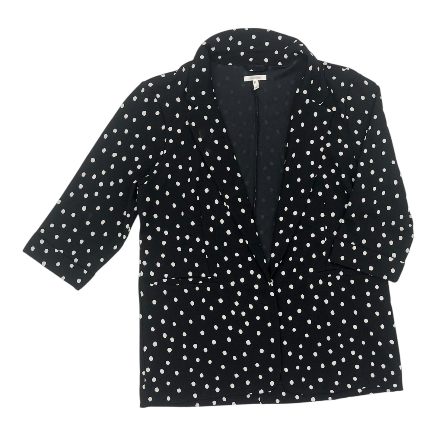 Blazer By Maurices In Polkadot Pattern, Size:Xxl