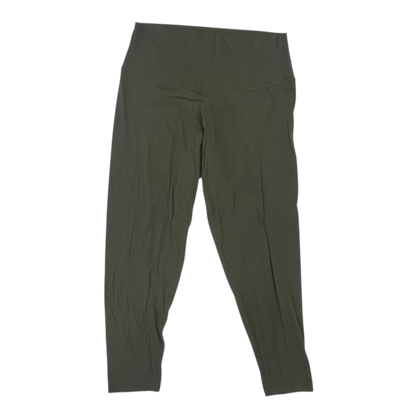 Athletic Leggings Capris By Aerie In Green, Size:Xl