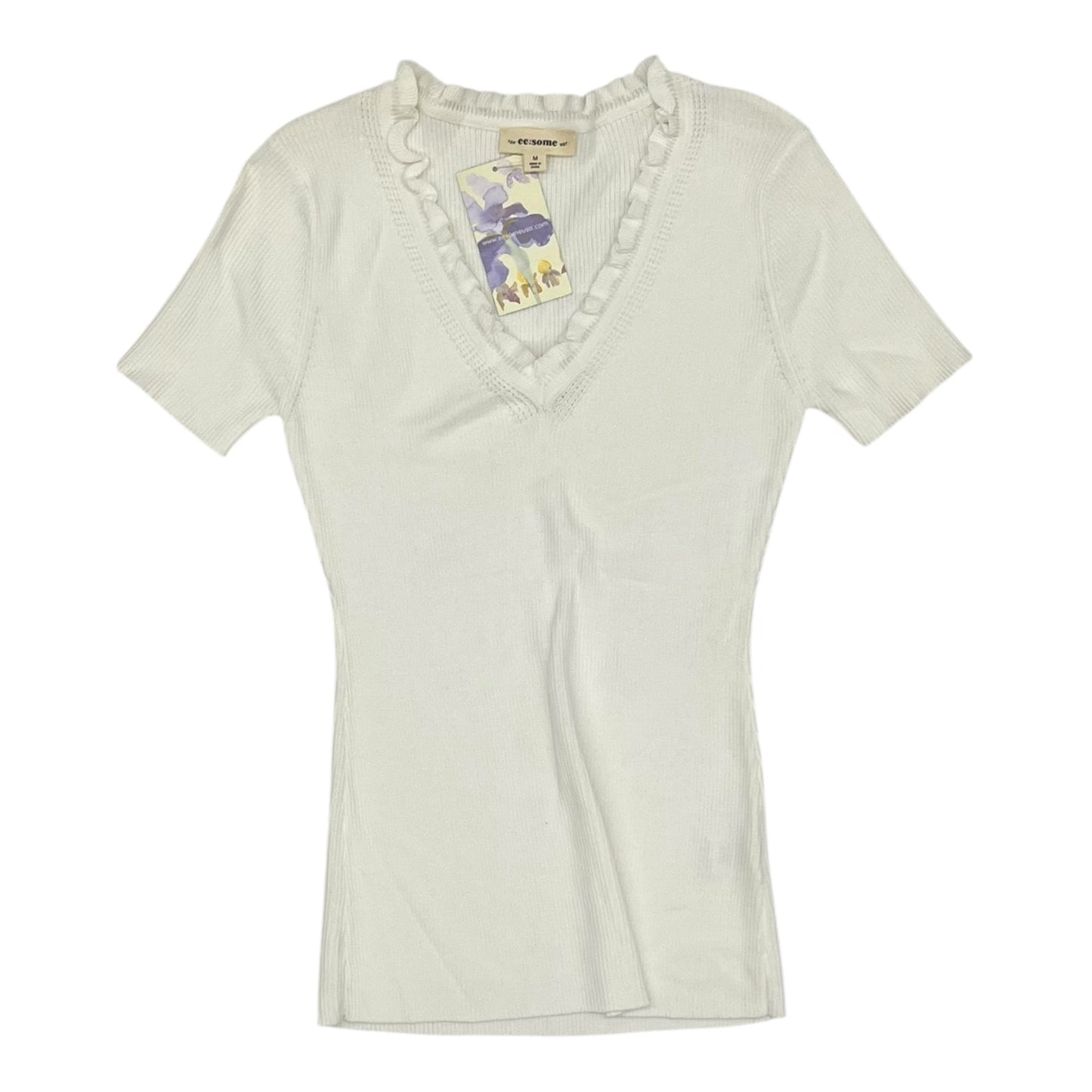 Sweater Ss By Ee Some In Cream, Size:M