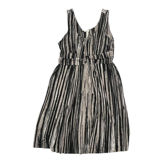 Dress Casual Midi By Soma In Black & Brown, Size:L