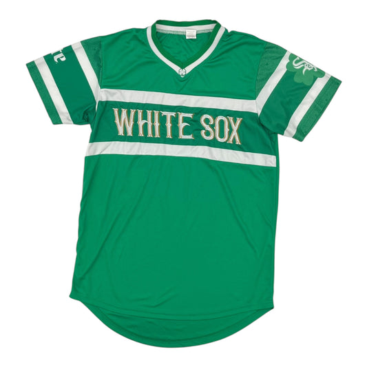 Athletic Top Ss By Clothes Mentor In Green, Size:M