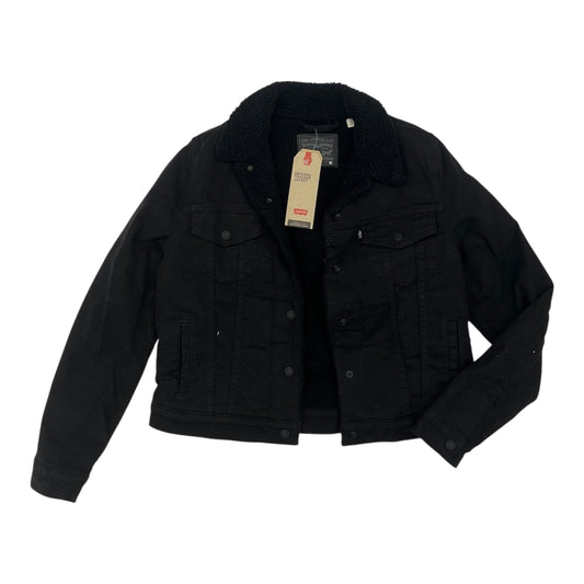 JACKET DENIM by LEVIS In BLACK DENIM, Size: M