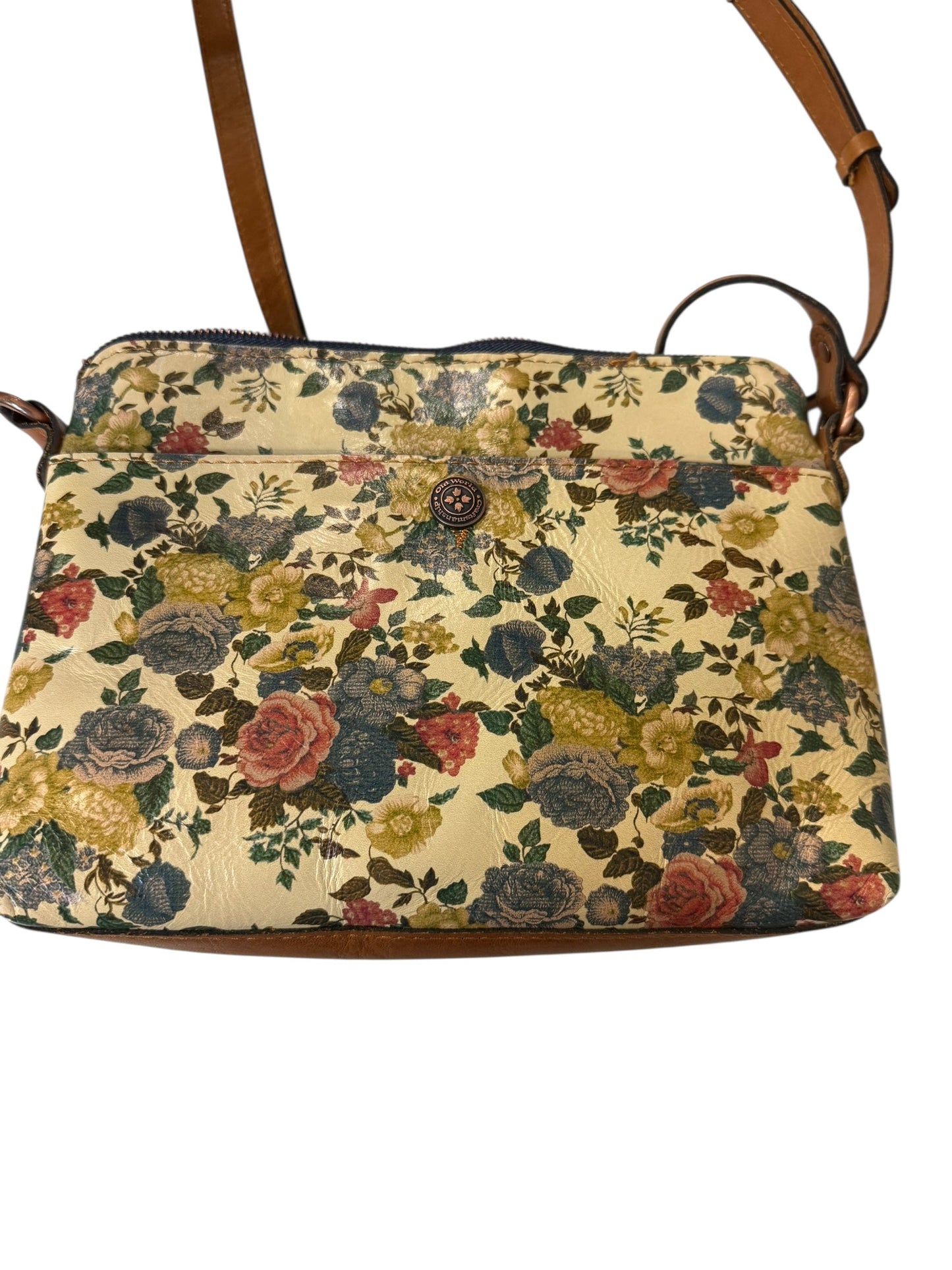 Crossbody Designer By Patricia Nash In Multi, Size:Medium