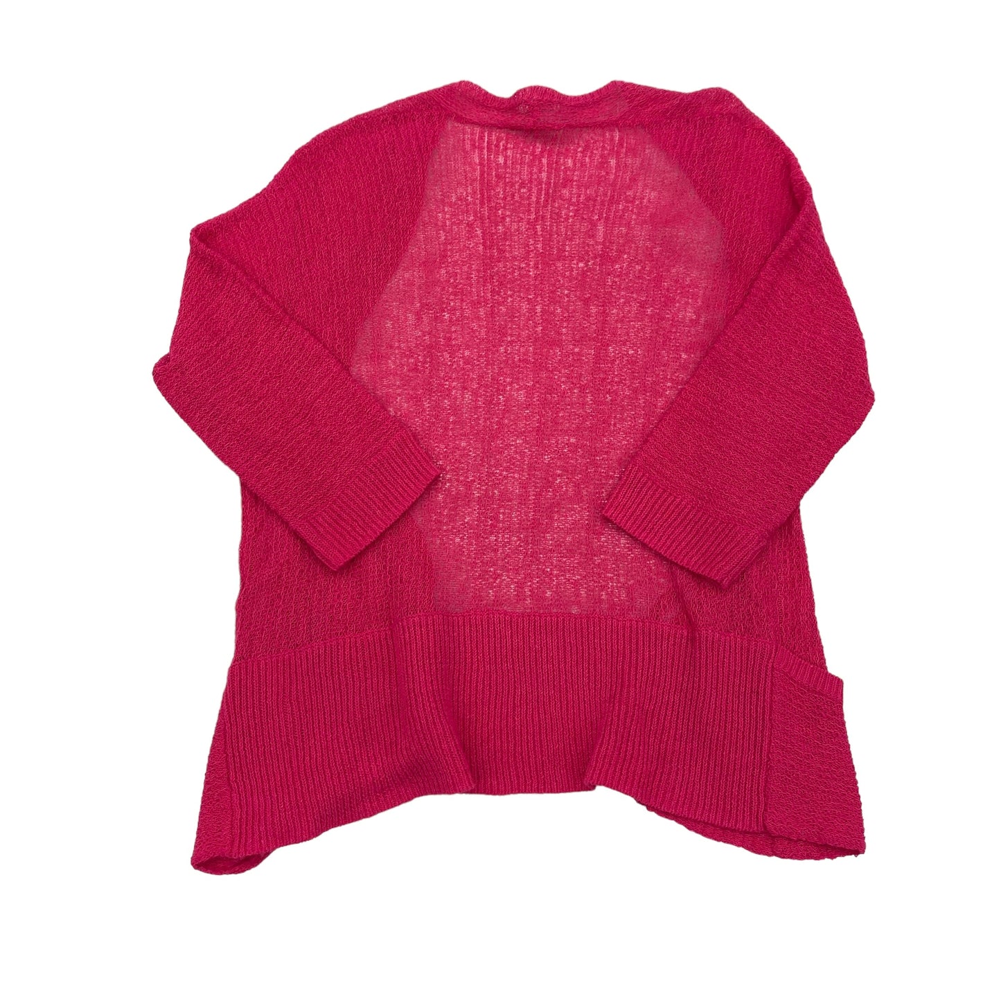 PINK SWEATER CARDIGAN by CHICOS Size:L