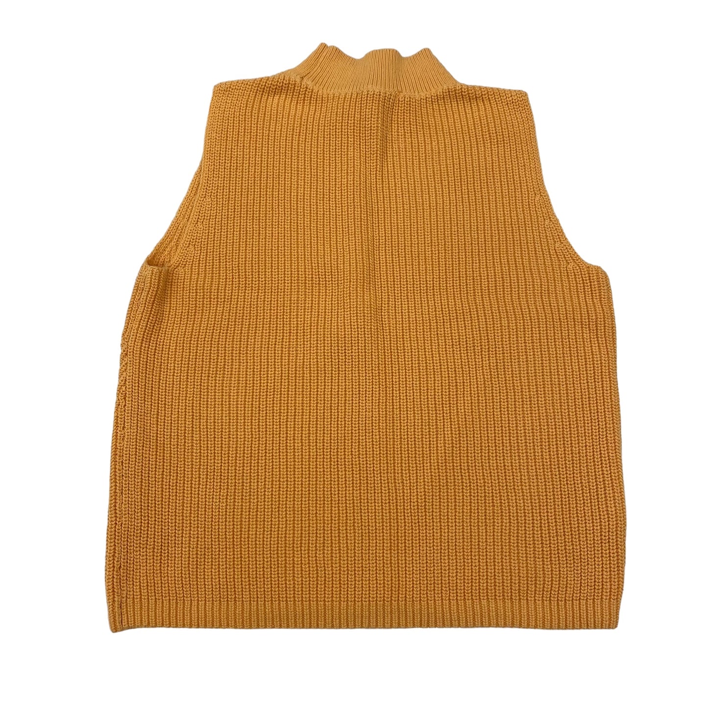 ORANGE VEST SWEATER by LOFT Size:L