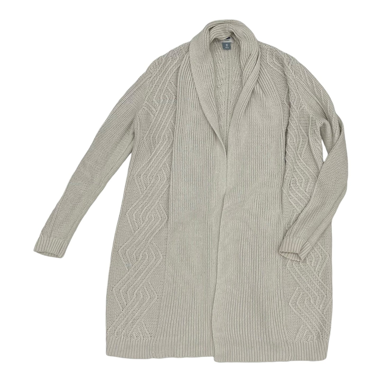 Sweater Cardigan By Old Navy In Cream, Size:Xs