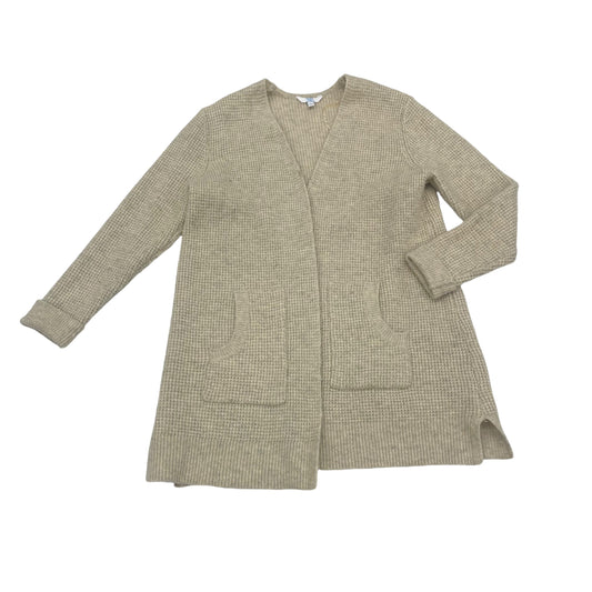 Sweater Cardigan By Time And Tru In Tan, Size:L