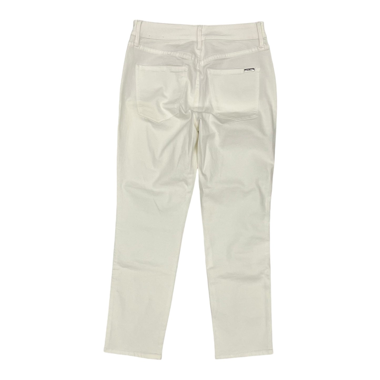 Jeans Straight By White House Black Market In Cream, Size:4