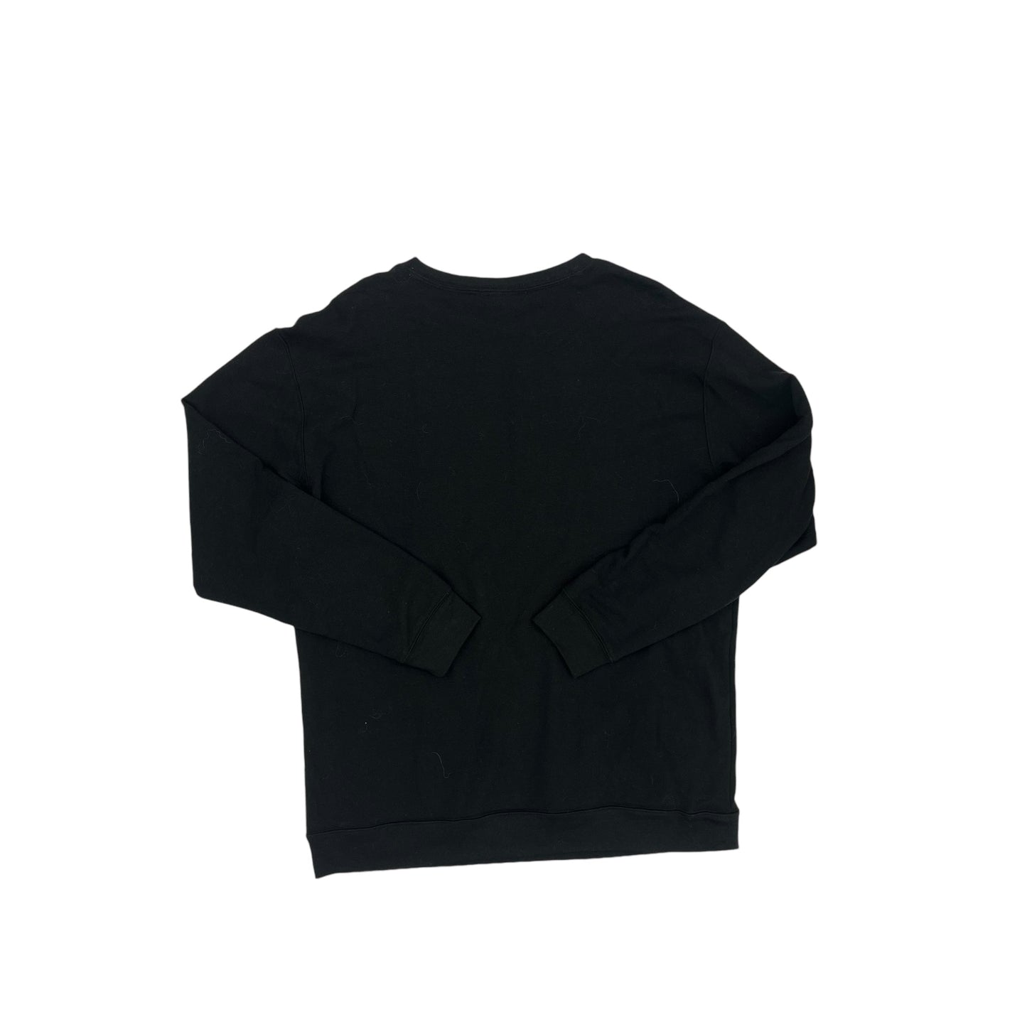 SWEATSHIRT CREWNECK by PINK In BLACK, Size: M