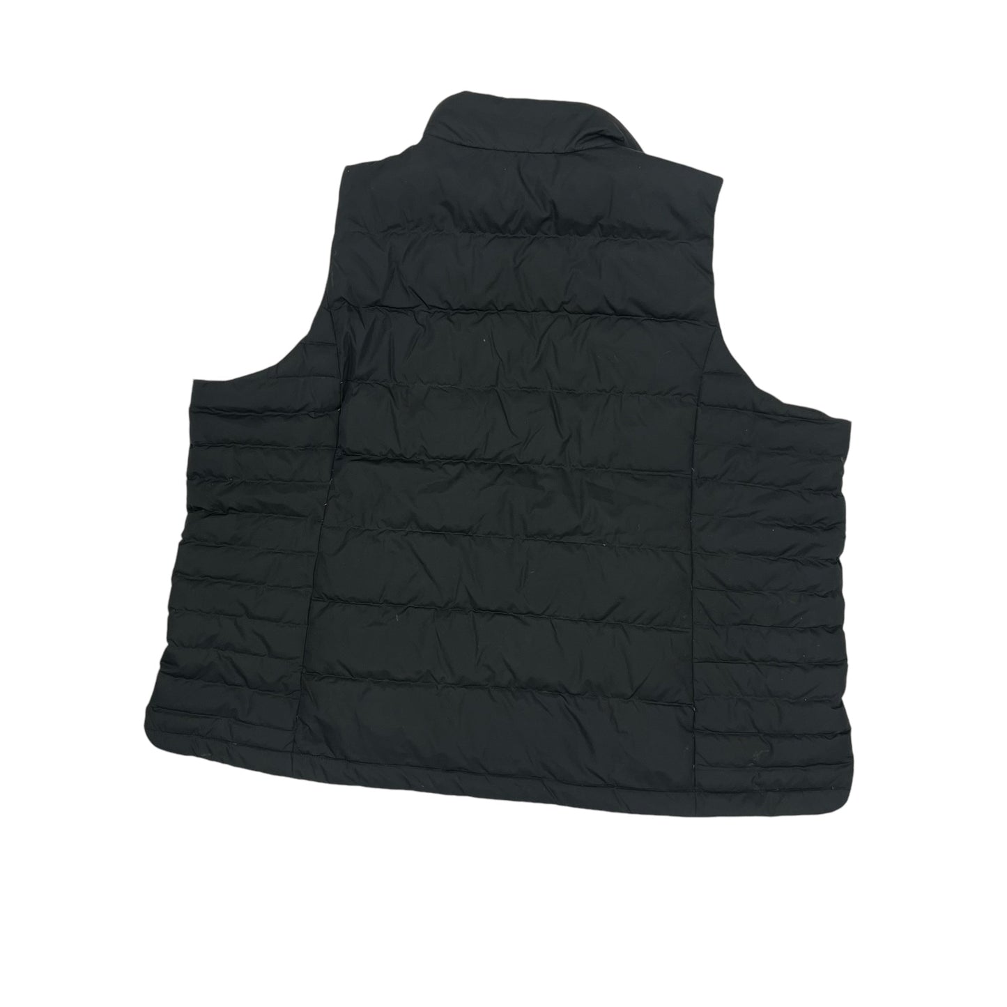 Vest Puffer & Quilted By Lands End In Black, Size:3X