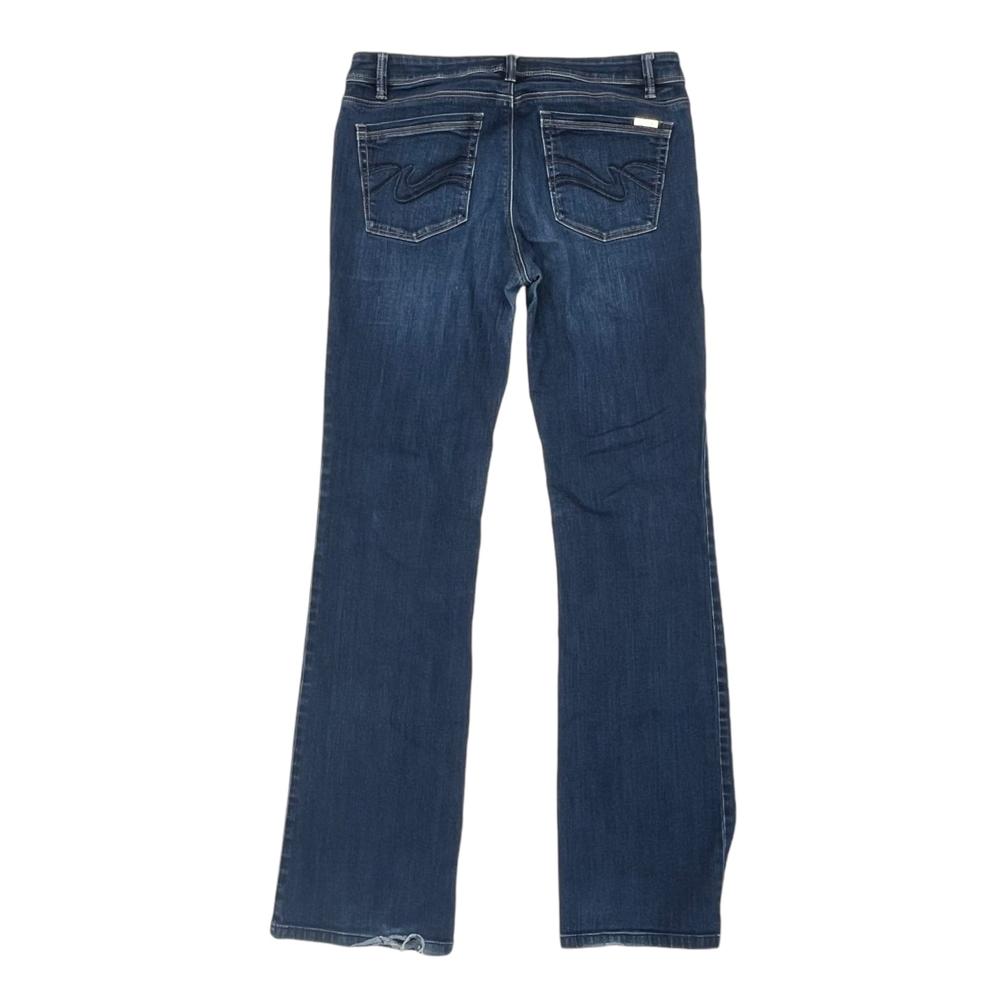 Jeans Boot Cut By White House Black Market In Blue Denim, Size:8