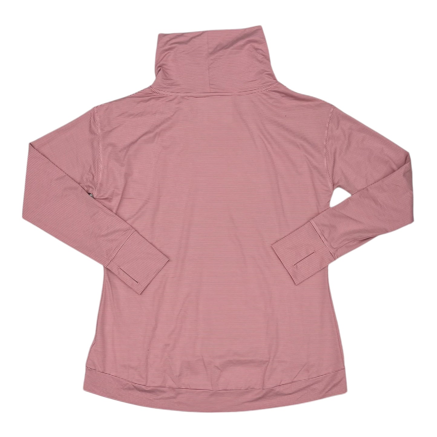 Athletic Top Ls Collar By Danskin In Pink, Size:L