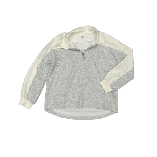 Sweatshirt Collar By Cable And Gauge In Grey, Size:Xl