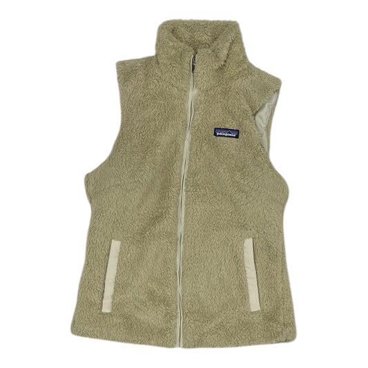 Vest Fleece By Patagonia In Tan, Size:S