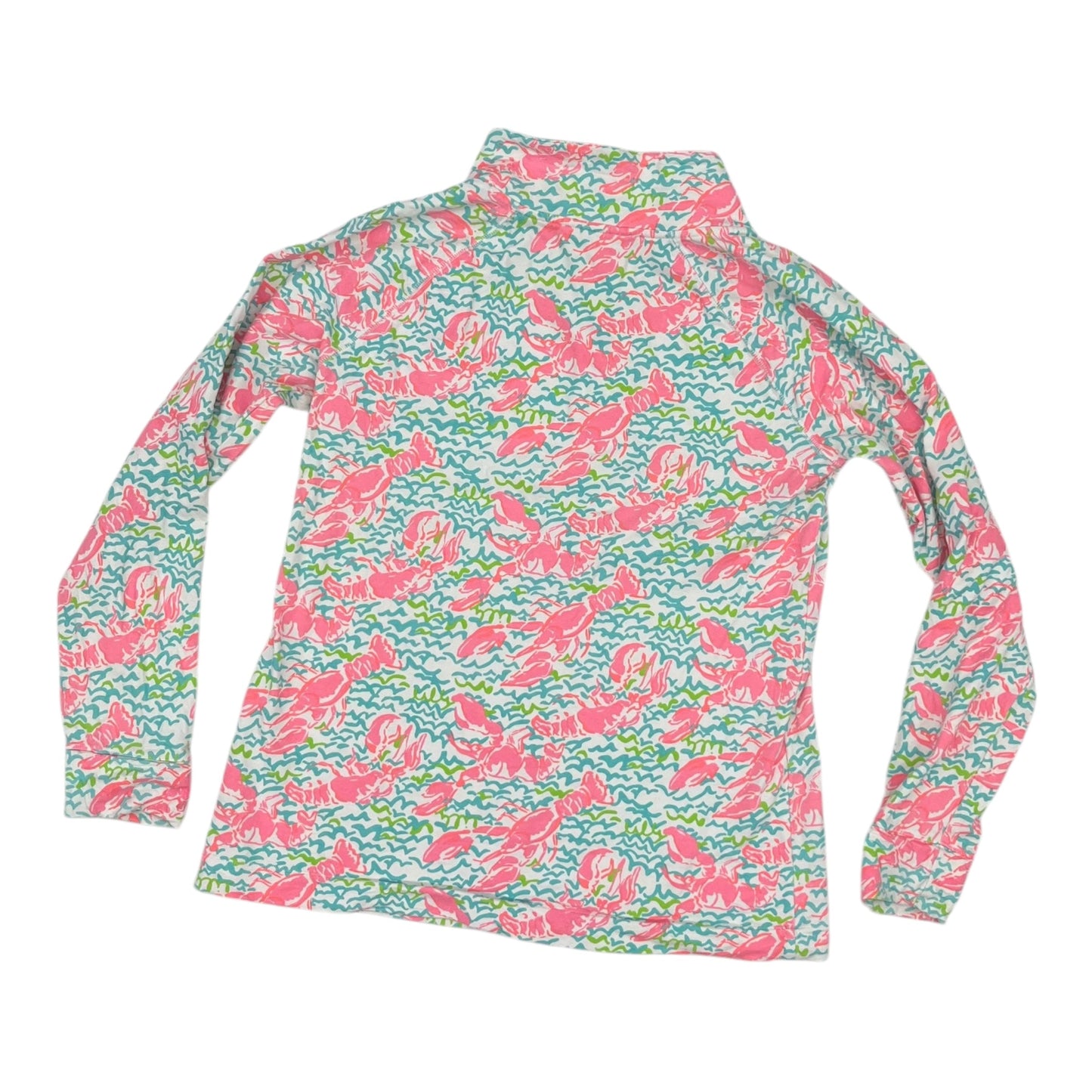 Sweatshirt Designer By Lilly Pulitzer In Blue & Green, Size:L