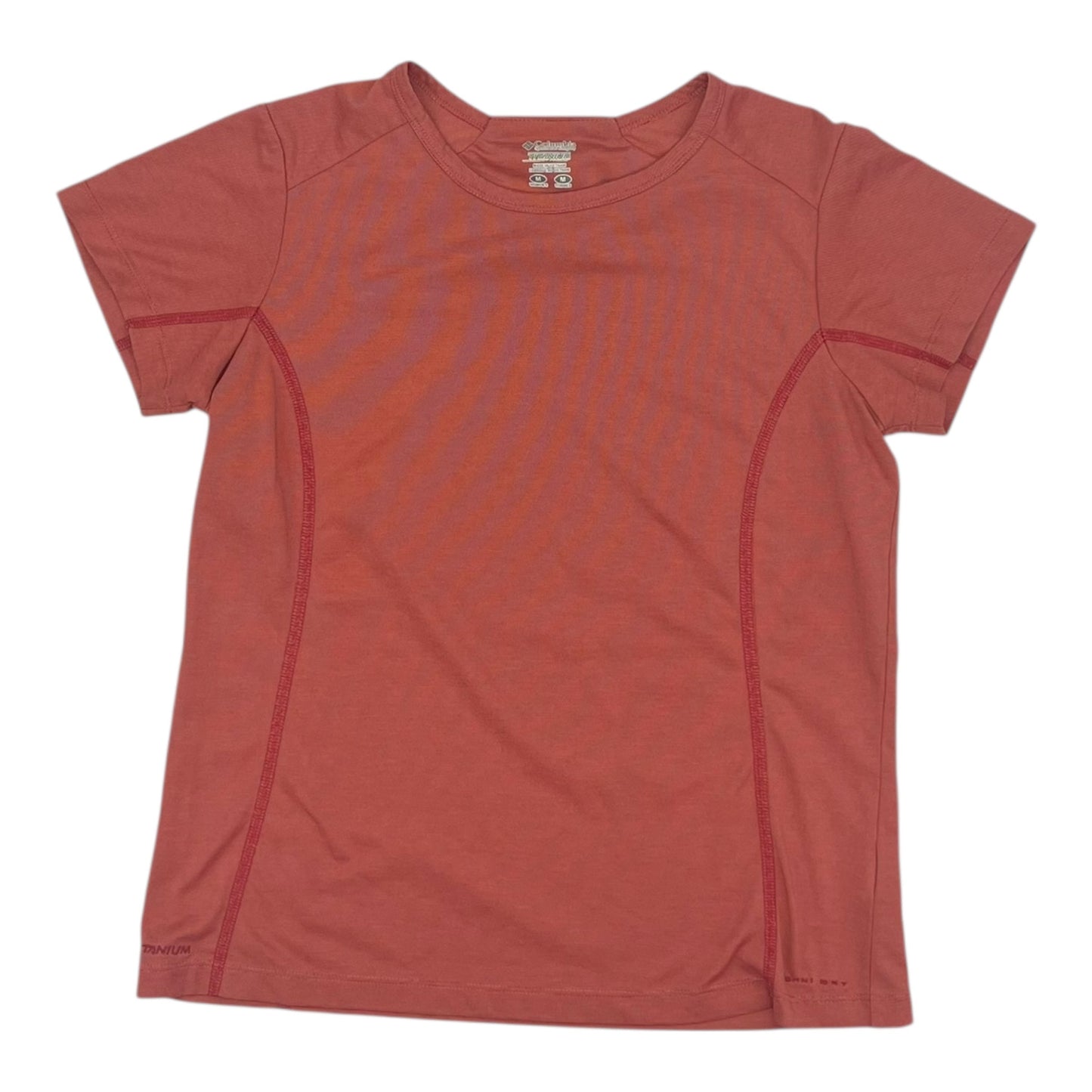 Athletic Top Ss By Columbia In Orange, Size:M