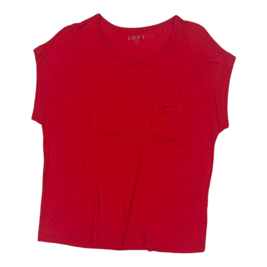 Top Ss By Loft In Red, Size:L
