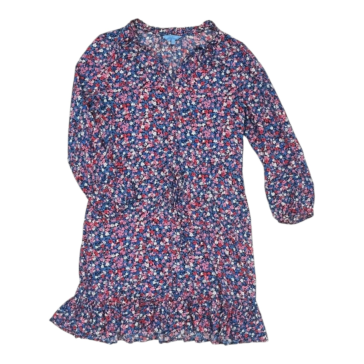 DRESS CASUAL MIDI by DRAPER JAMES In FLORAL PRINT, Size: L