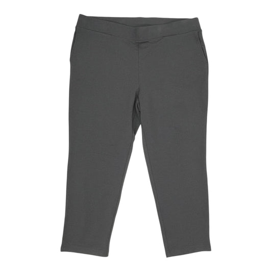 Pants Leggings By Pure Jill In Grey, Size:L