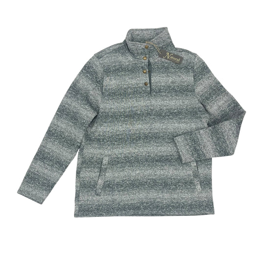 Sweatshirt Collar By Natural Reflections In Grey, Size:M