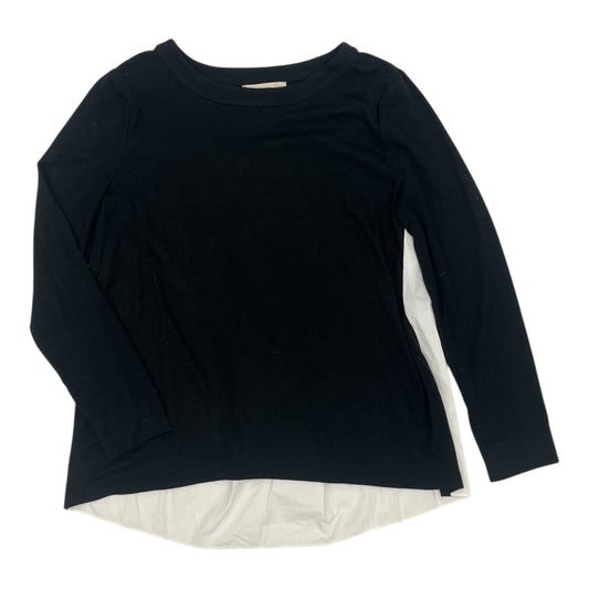 Top Ls By Loft In Black, Size:L