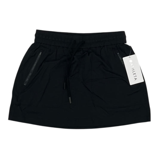 Athletic Skort By Athleta In Black, Size:S