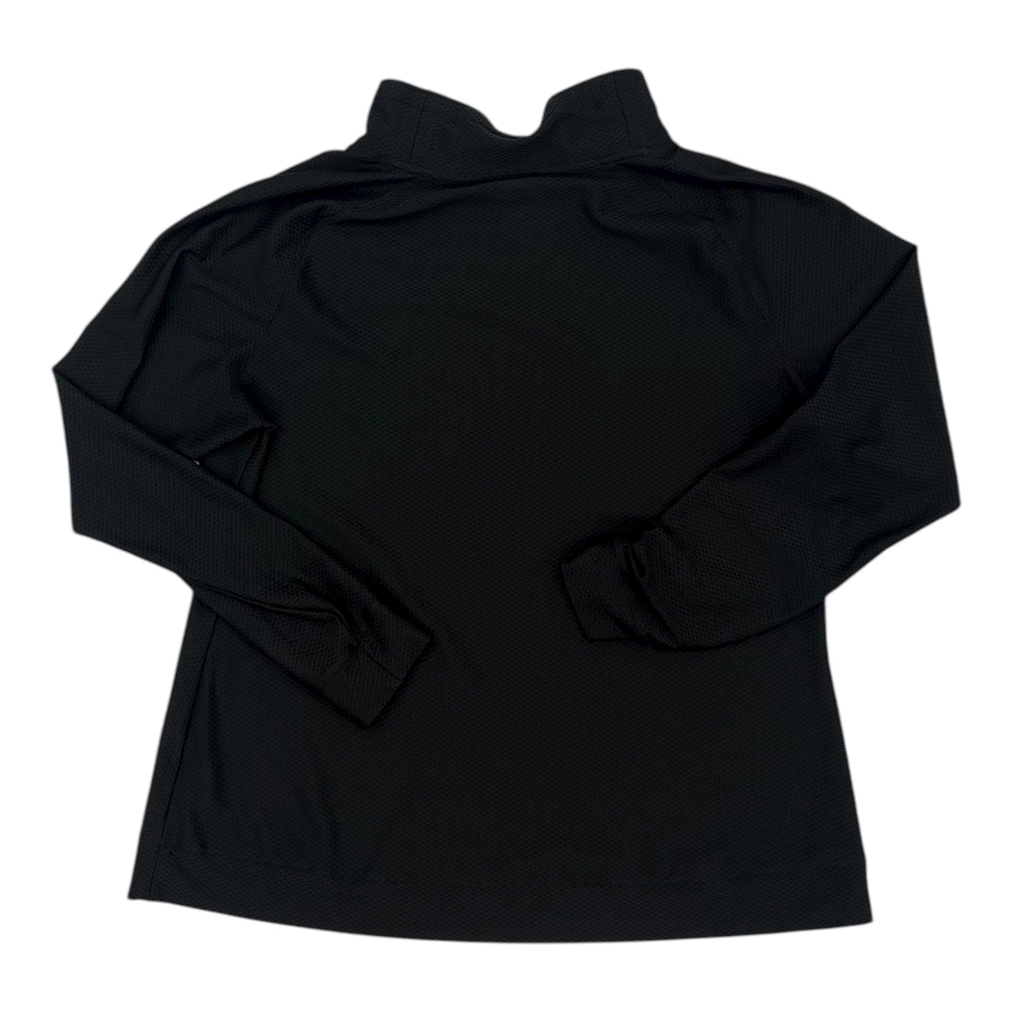 Athletic Top Ls Collar By Slazenger In Black, Size:Xxl