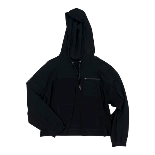 Sweatshirt Hoodie By Cabi In Black, Size:L