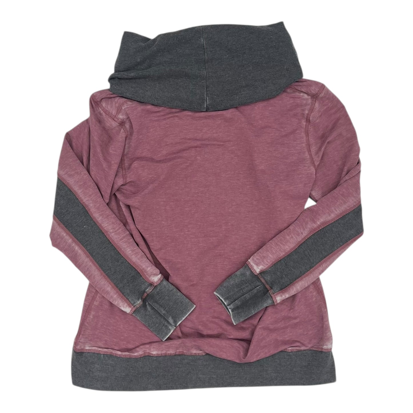 Sweatshirt Collar By Te Verde In Grey & Red, Size:Xl