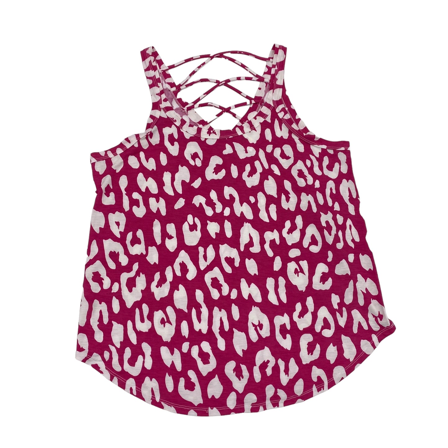 PINK SEW IN LOVE BLOUSE SLEEVELESS, Size XL