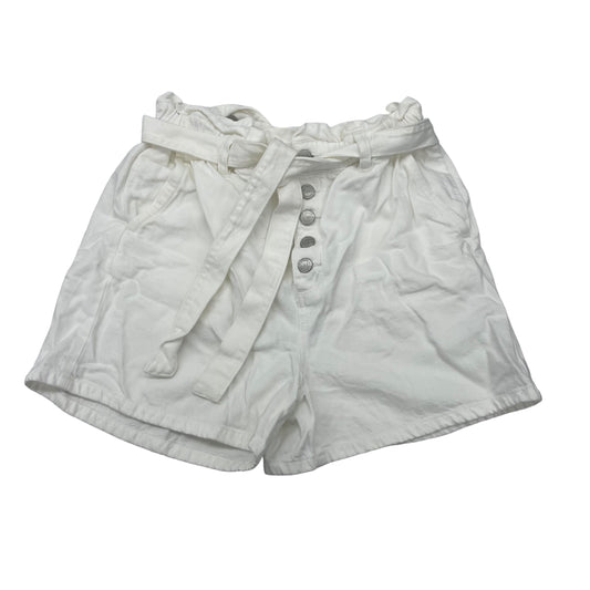 WHITE DENIM SHORTS by LOFT Size:S