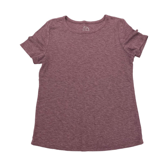 PURPLE MAURICES TOP SS BASIC, Size M