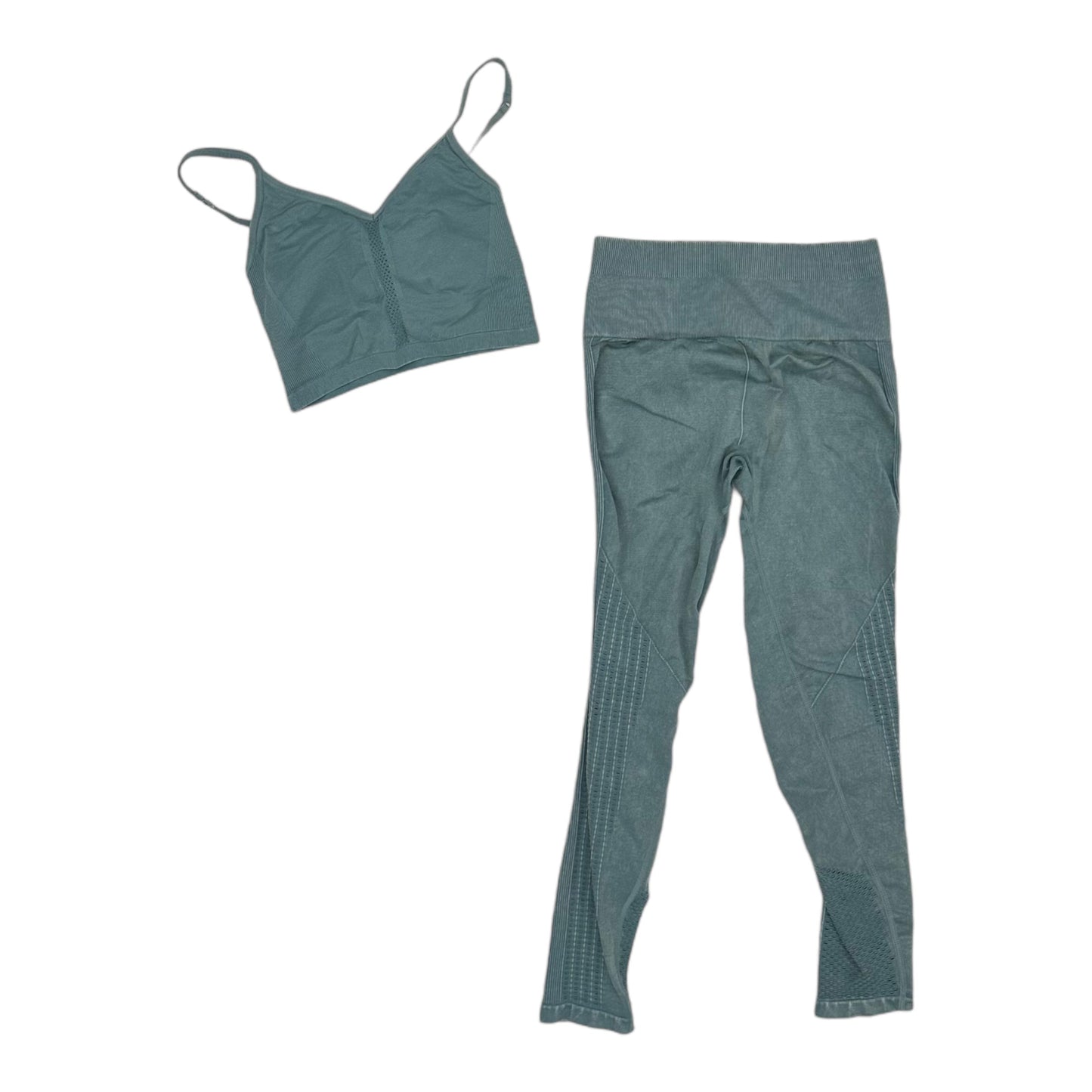 GREEN ATHLETIC PANTS 2PC by FABLETICS Size:S